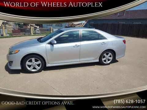 2012 Toyota Camry for sale at World of Wheels Autoplex in Hays KS