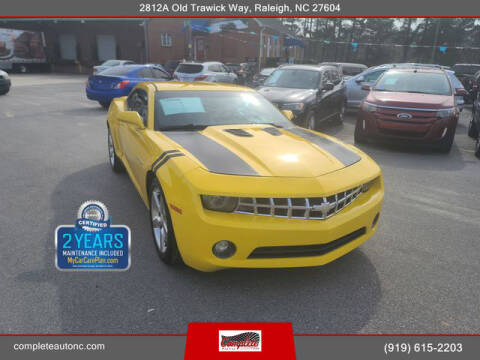 2013 Chevrolet Camaro for sale at Complete Auto Center , Inc in Raleigh NC