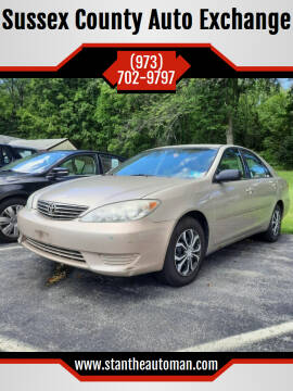 2005 Toyota Camry for sale at Sussex County Auto Exchange in Wantage NJ
