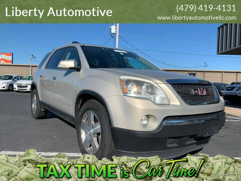 2010 GMC Acadia for sale at Liberty Automotive in Springdale AR