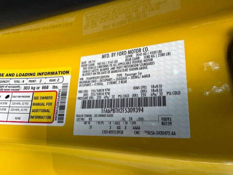 2015 Ford Mustang EcoBoost Premium