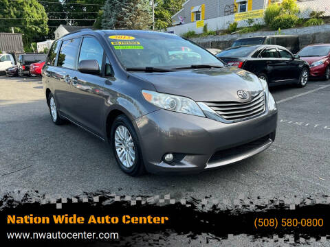 2013 Toyota Sienna for sale at Nation Wide Auto Center in Brockton MA
