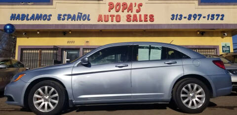2013 Chrysler 200 for sale at Popas Auto Sales in Detroit MI