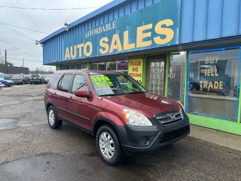 2005 Honda CR-V for sale at Affordable Auto Sales of Michigan in Pontiac MI