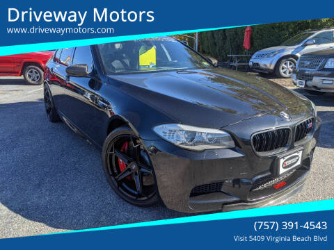 2013 BMW M5 for sale at Driveway Motors in Virginia Beach VA