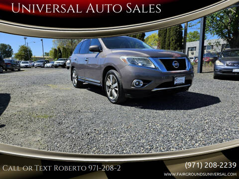 2013 Nissan Pathfinder for sale at Universal Auto Sales in Salem OR