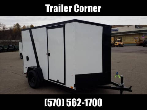 Look Trailers STLC 6X10 - RAMP - BLACKED