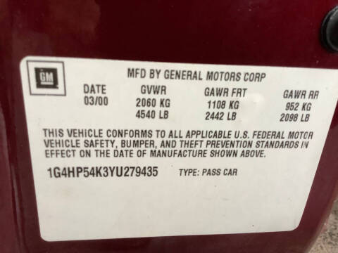 2000 Buick LeSabre Custom