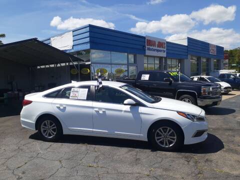 2017 Hyundai Sonata for sale at Brian Jones Motorsports Inc in Danville VA