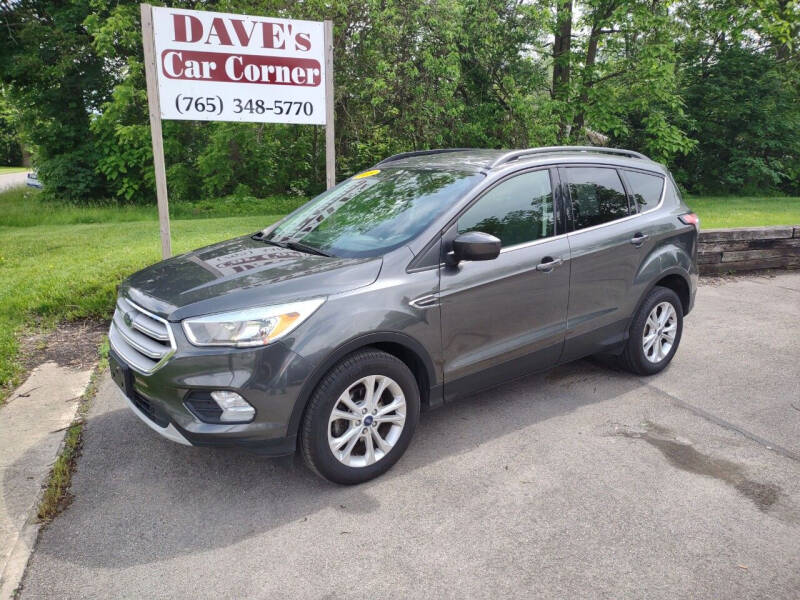 2018 Ford Escape for sale at Dave's Car Corner in Hartford City IN