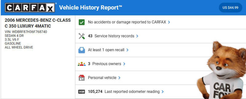 2006 Mercedes-Benz C-Class C 350 Luxury 4MATIC