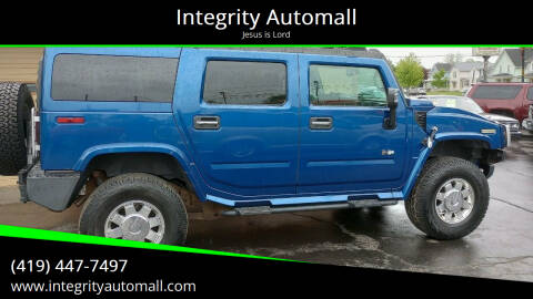 2006 HUMMER H2 for sale at Integrity Automall in Tiffin OH