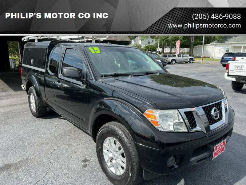 2015 Nissan Frontier for sale at PHILIP'S MOTOR CO INC in Haleyville AL