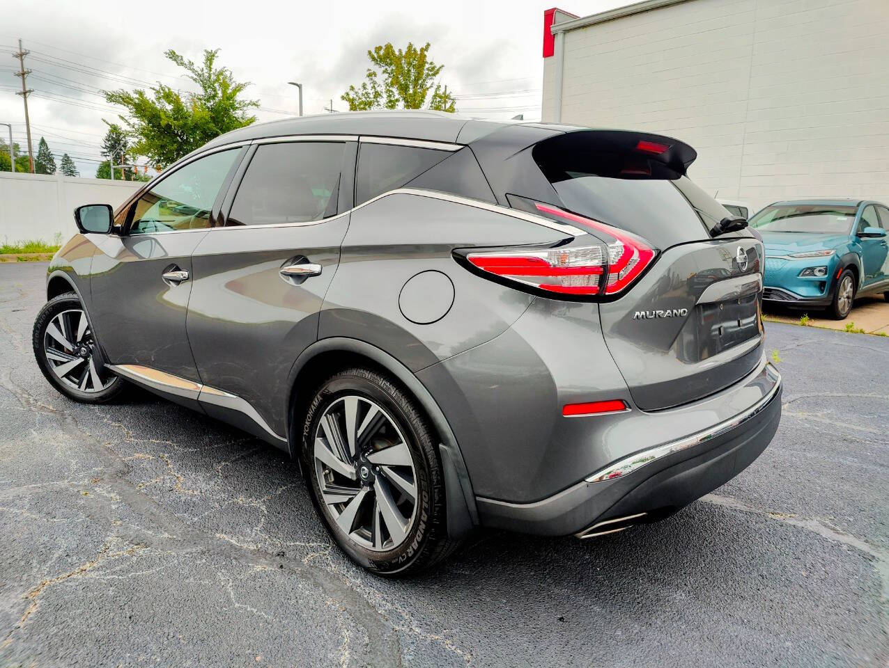 Gray 2016 Nissan Murano Platinum AWD Platinum 4dr SUV 2