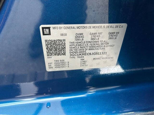 2018 Chevrolet Silverado 1500