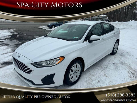 2019 Ford Fusion for sale at Spa City Motors in Ballston Spa NY