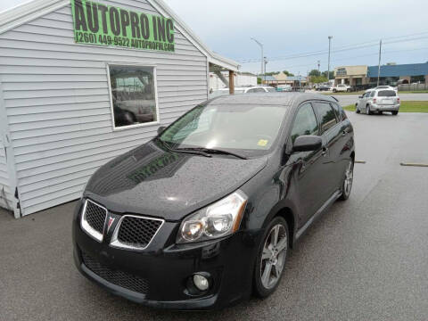 2009 Pontiac Vibe for sale at Auto Pro Inc in Fort Wayne IN