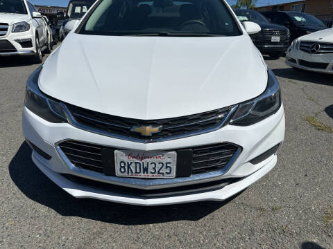 2017 Chevrolet Cruze for sale at GRAND AUTO SALES - CALL or TEXT us at 619-503-3657 in Spring Valley CA