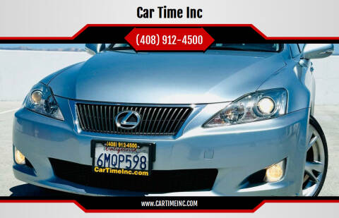 2009 Lexus IS 250 for sale at Car Time Inc in San Jose CA