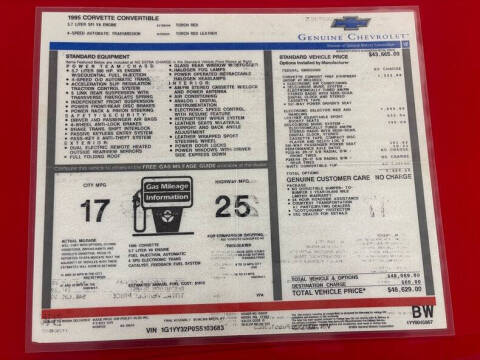 1995 Chevrolet Corvette