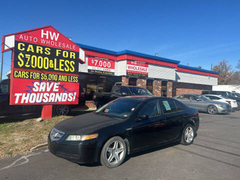2004 Acura TL for sale at HW Auto Wholesale in Norfolk VA