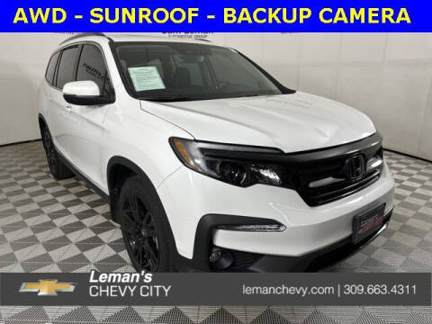 2022 Honda Pilot for sale at Leman's Chevy City in Bloomington IL