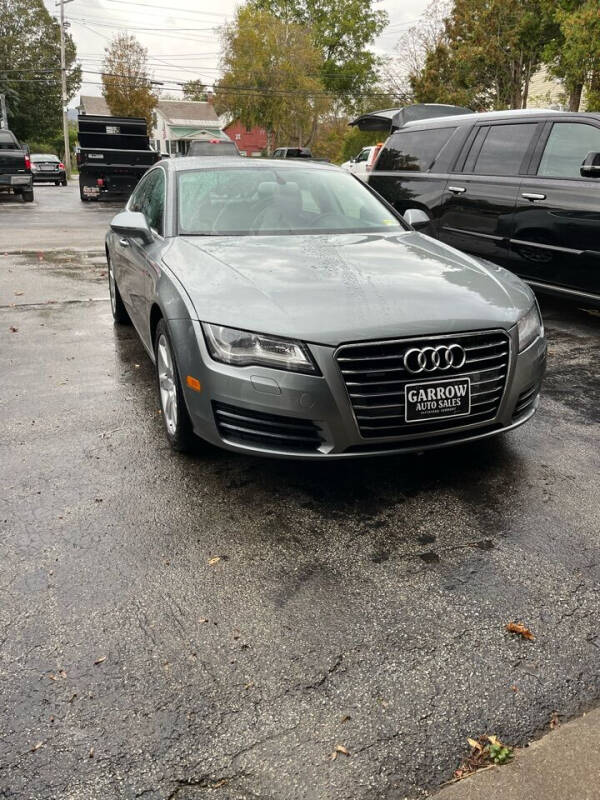 2012 Audi A7 for sale at GARROW AUTO SALES in Pittsford VT