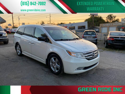 2012 Honda Odyssey for sale at Green Ride Inc in Nashville TN