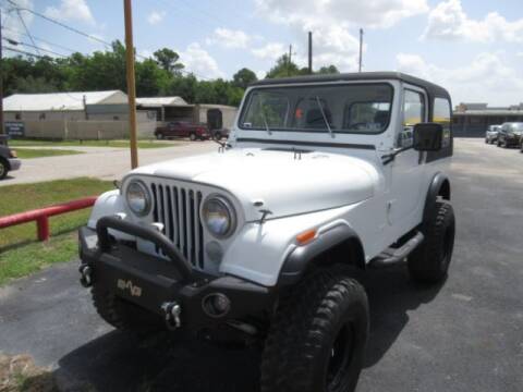 1984 Jeep Wrangler for sale at AUTO VALUE FINANCE INC in Houston TX