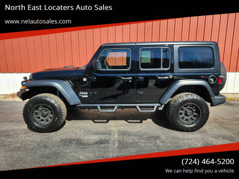 2018 Jeep Wrangler Unlimited for sale at North East Locaters Auto Sales in Indiana PA
