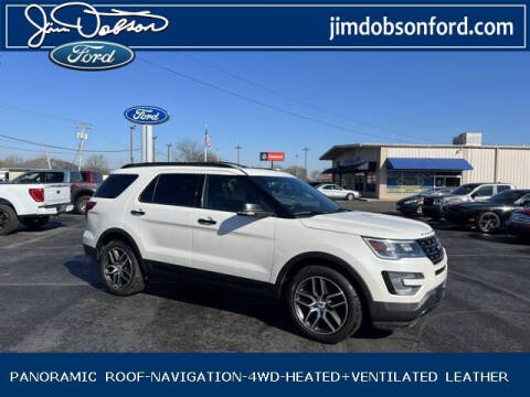 2016 Ford Explorer for sale at Jim Dobson Ford in Winamac IN