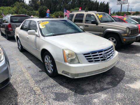 2011 Cadillac DTS for sale at Palm Auto Sales in West Melbourne FL