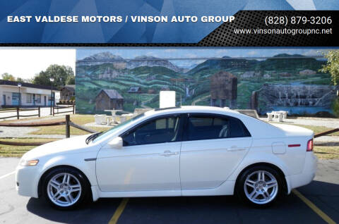 2007 Acura TL for sale at EAST VALDESE MOTORS / VINSON AUTO GROUP in Valdese NC