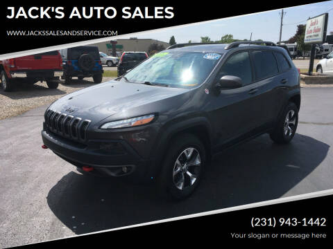 2016 Jeep Cherokee for sale at JACK'S AUTO SALES in Traverse City MI