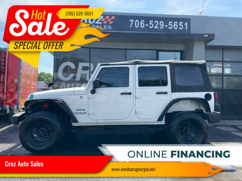 2010 Jeep Wrangler Unlimited for sale at Cruz Auto Sales in Dalton GA