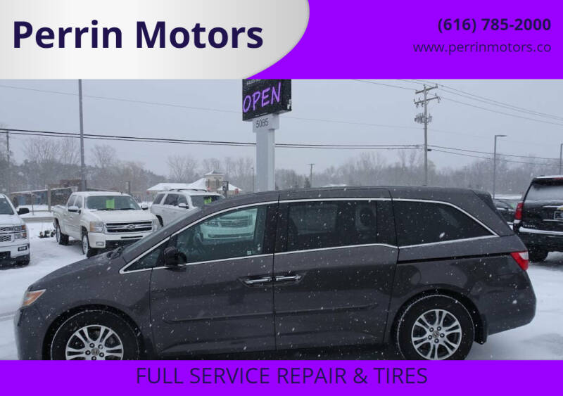 2012 Honda Odyssey for sale at Perrin Motors in Comstock Park MI