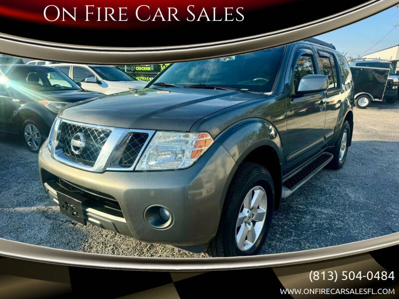 2008 Nissan Pathfinder for sale at On Fire Car Sales in Tampa FL