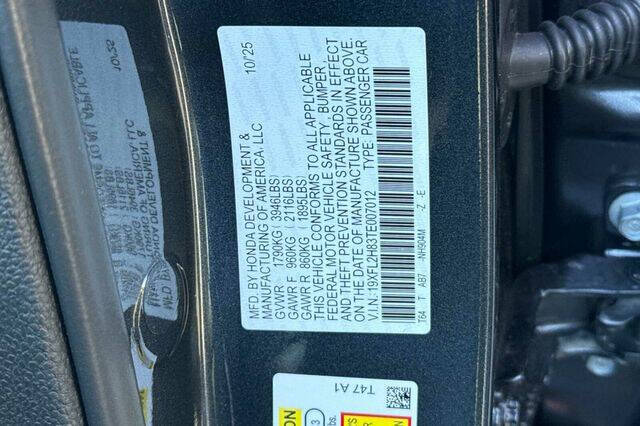 2026 Honda Civic Sport