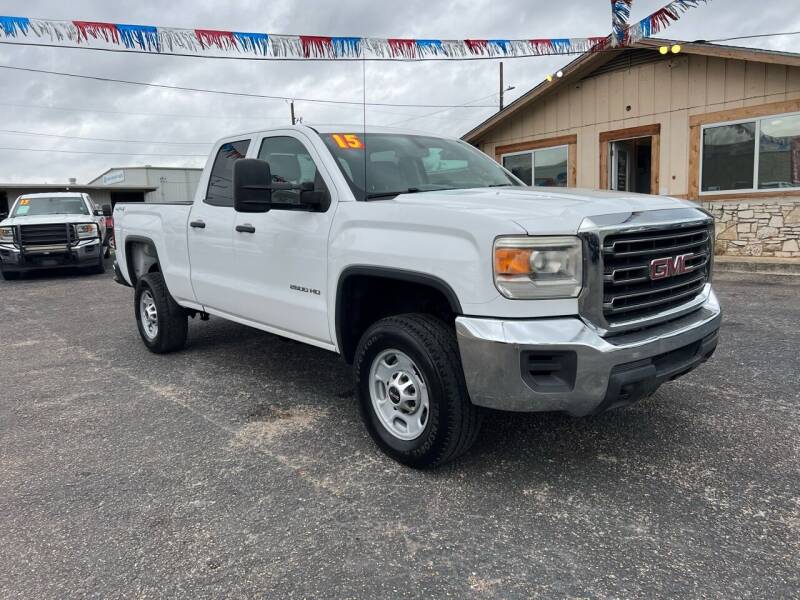 2015 GMC Sierra 2500HD for sale at The Trading Post in San Marcos TX