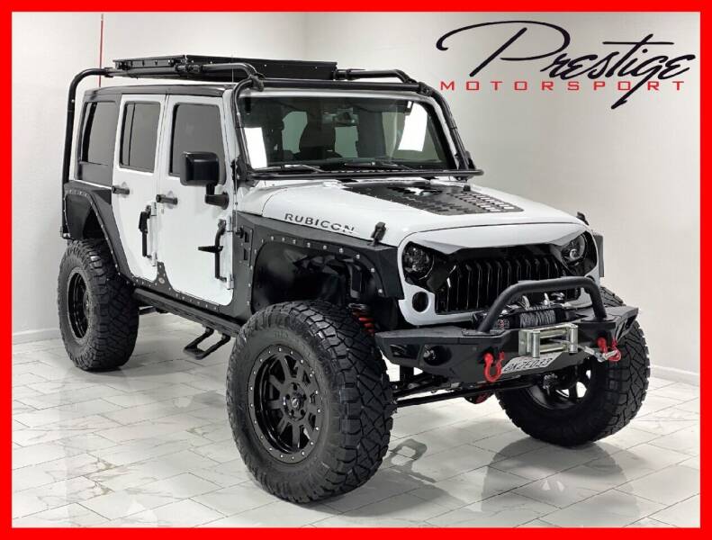 2015 Jeep Wrangler Unlimited for sale at Prestige Motorsport in Rancho Cordova CA
