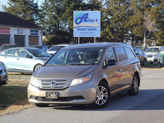 2013 Honda Odyssey for sale at Atlas 4 Auto Sales in Fredericksburg, VA