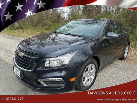 2015 Chevrolet Cruze for sale at Dawsons Auto & Cycle in Glen Burnie MD