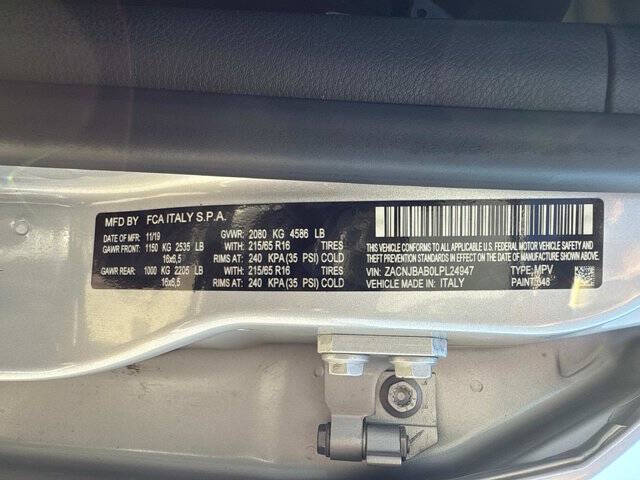 2020 Jeep Renegade Sport