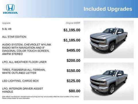 2018 Chevrolet Silverado 1500