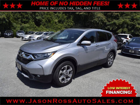 2018 Honda CR-V for sale at Jason Ross Auto Sales in Burlington NC