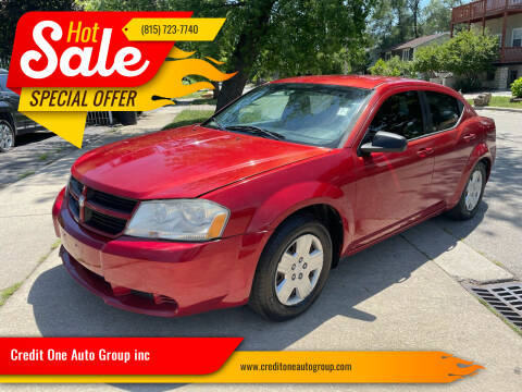 2010 Dodge Avenger for sale at Credit One Auto Group inc in Joliet IL
