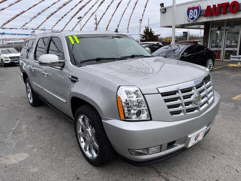 2011 Cadillac Escalade ESV for sale at I-80 Auto Sales in Hazel Crest IL
