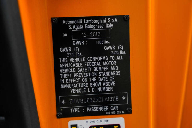 2013 Lamborghini Gallardo LP 550-2 Spyder