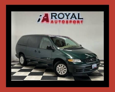 1999 Plymouth Grand Voyager for sale at Royal AutoSport in Elk Grove CA