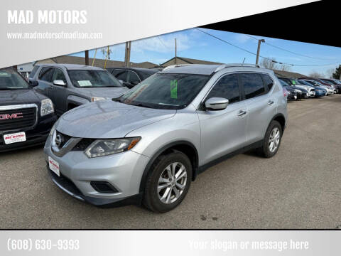 2016 Nissan Rogue for sale at MAD MOTORS in Madison WI